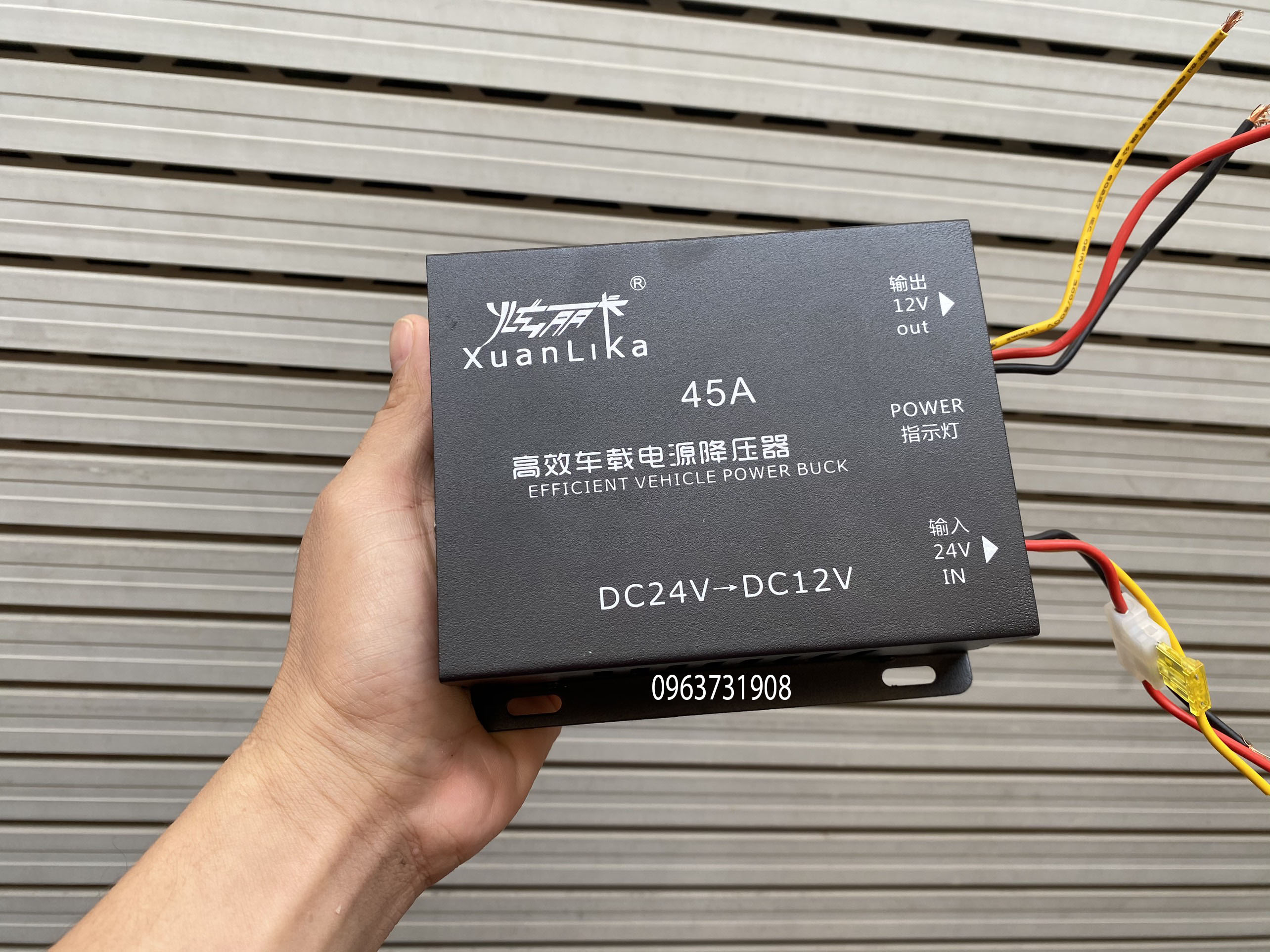 Bộ chuyển đổi nguồn 24v sang 12v 45a