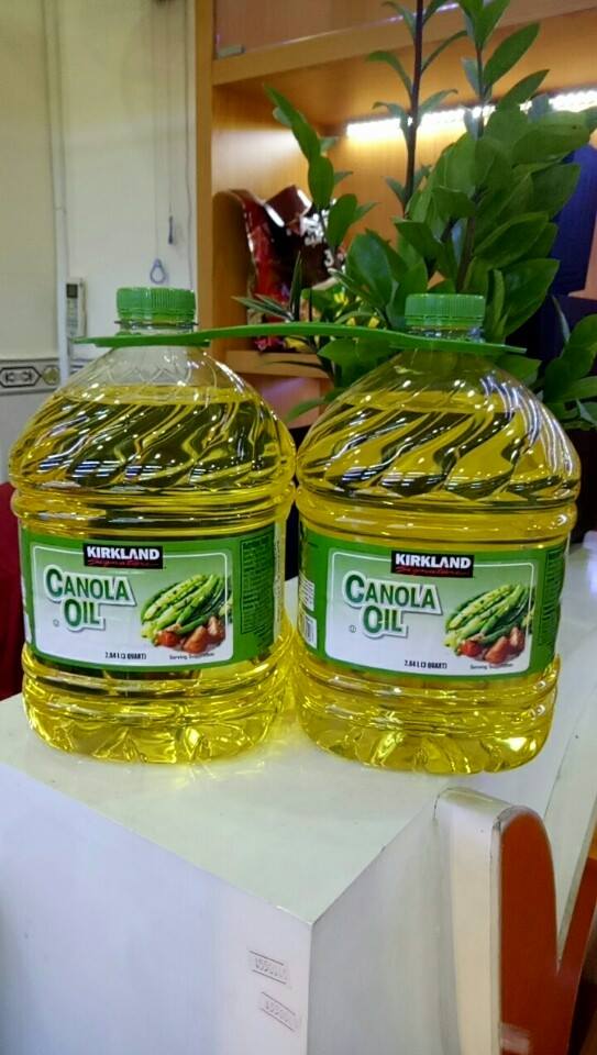 Dầu hạt cải Kirkland Canola 2.84L (Chai)