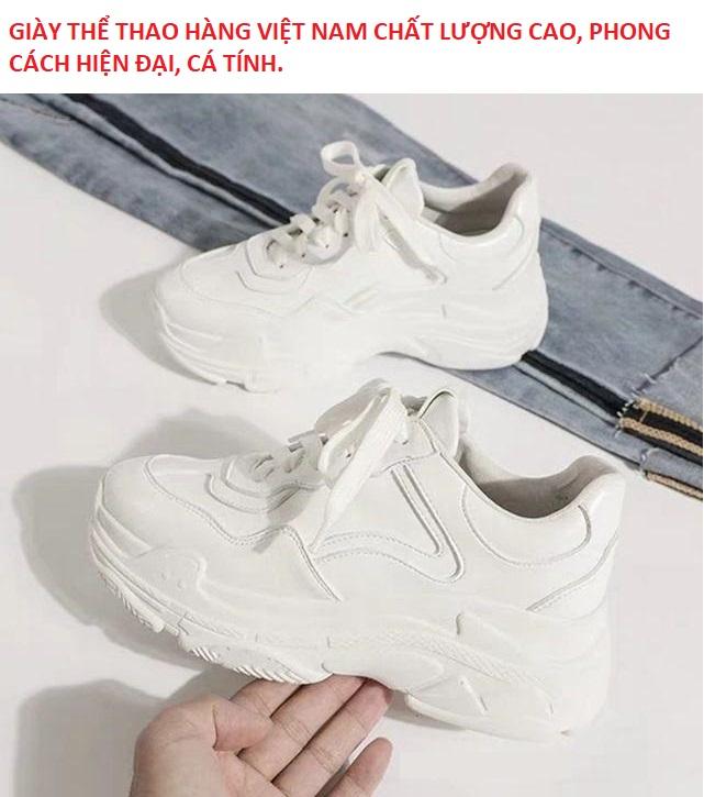 Giày sneaker nữ tuyết QD Shop (Trắng)
