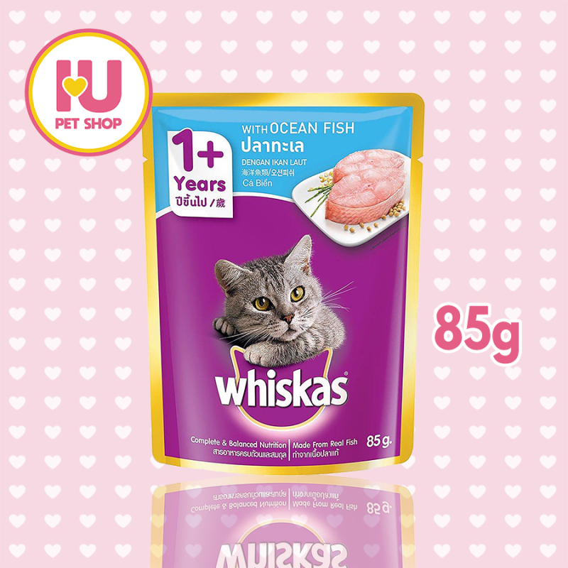 PATE WHISKAS CHO MÈO GÓI 85G (Mix vị)