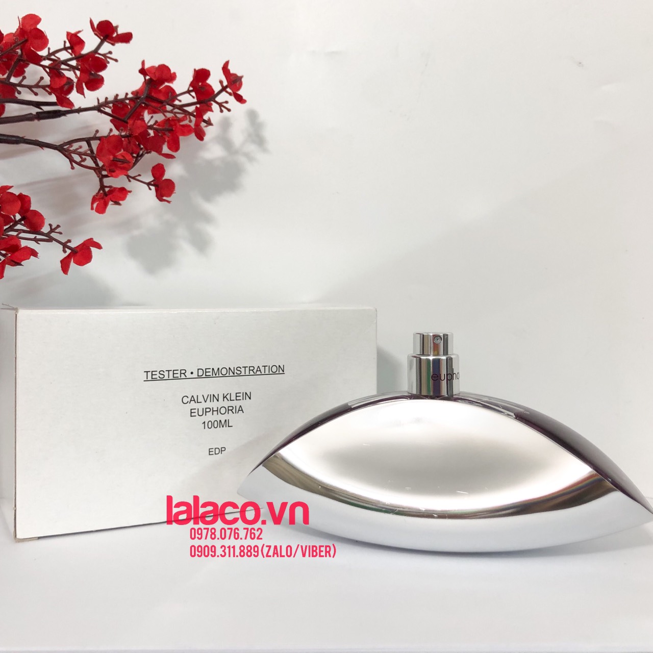 Tester] Nước hoa Nữ Calvin Klein CK Euphoria For Women EDP 100ml (không nắp)