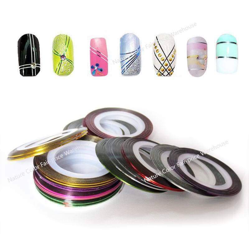 Phụ Kiện Trang Trí Móng Set line 30 Cuộn màu