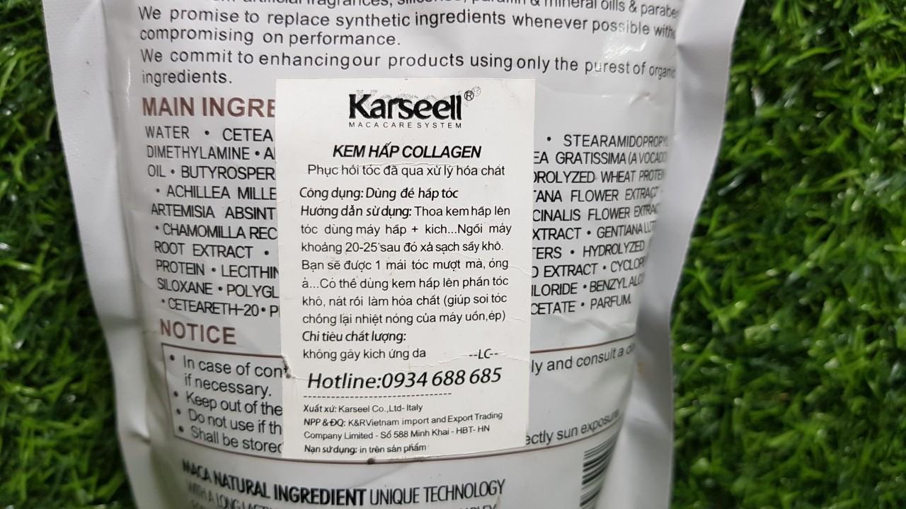 [HCM]Dầu ủ tóc Collagen Karseell 500ml