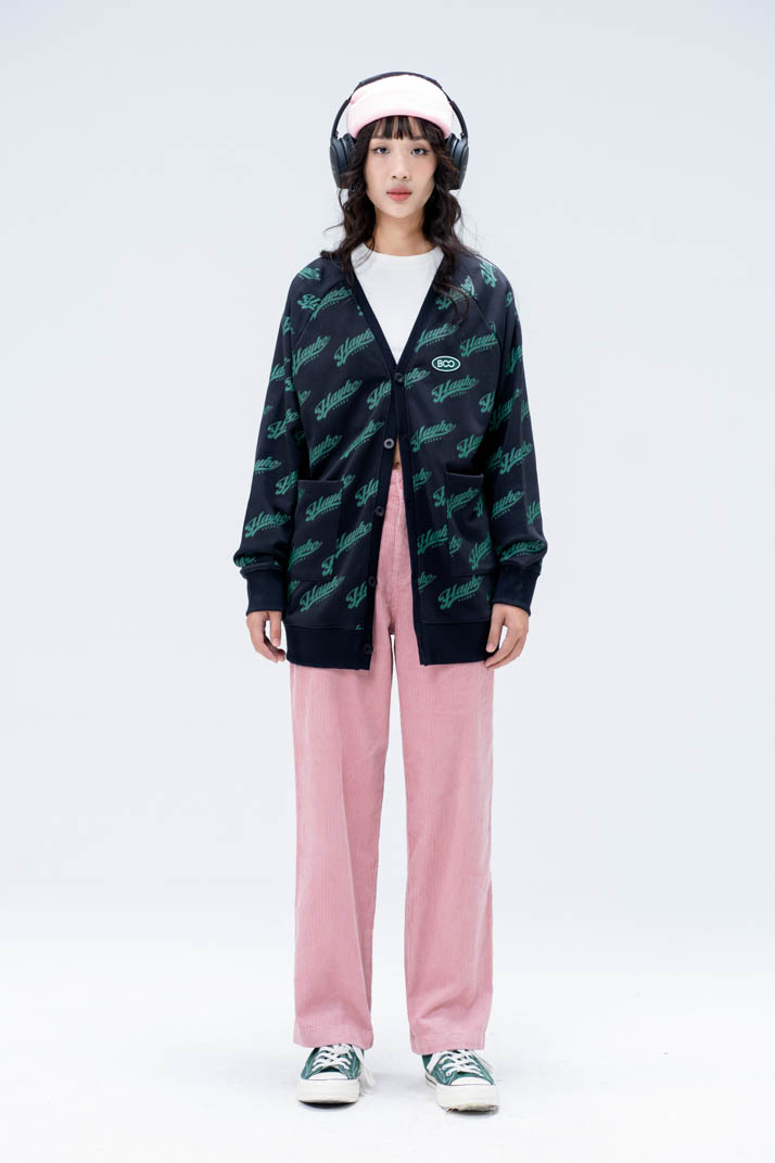 ÁO KHOÁC NỈ BOO CARDIGAN MONOGRAM