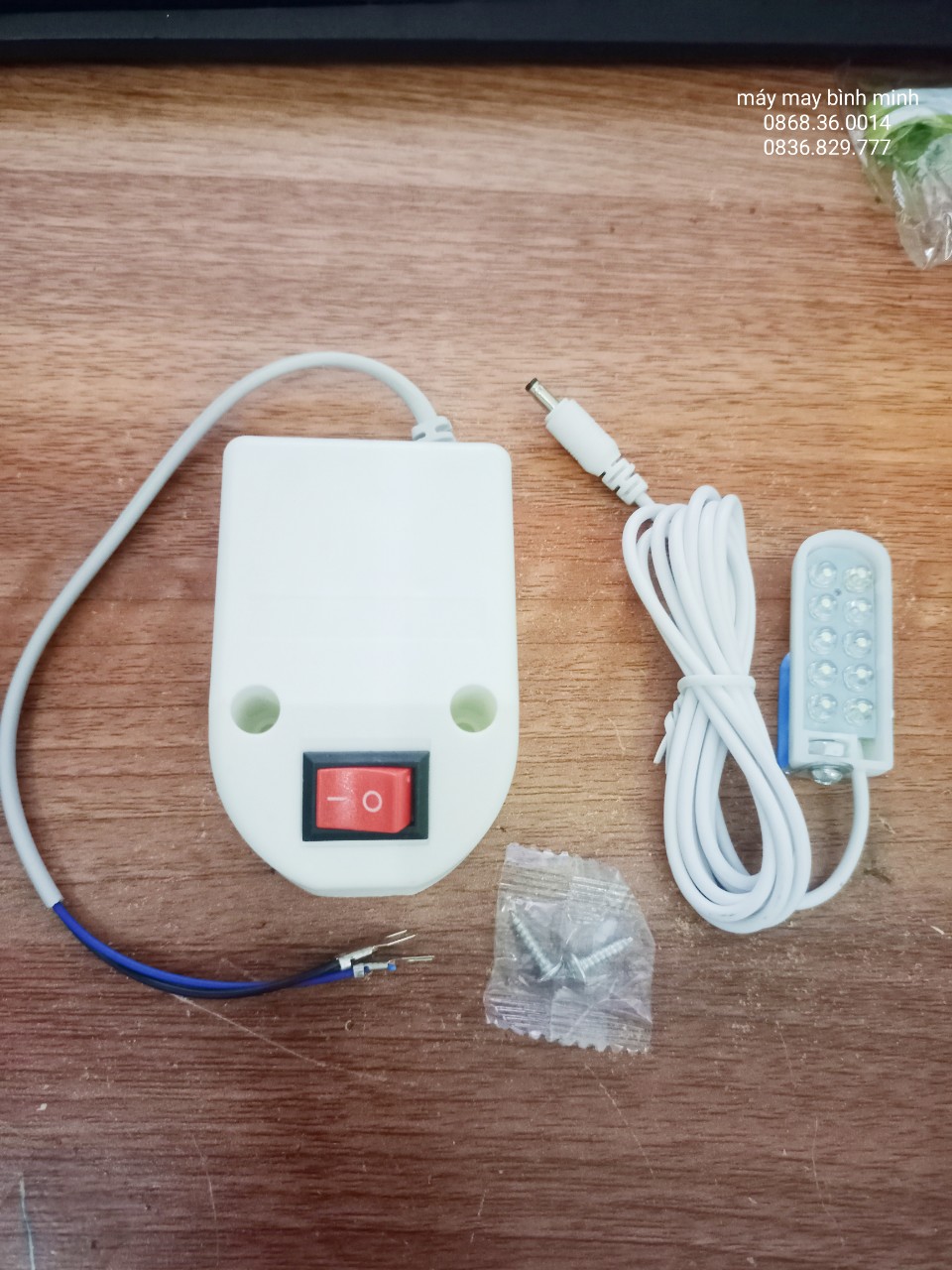 Bộ đèn led ngón máy may công nghiệp