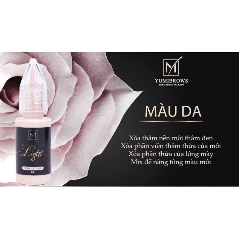 Mực Light Yumi Phun Xăm Chính Hãng