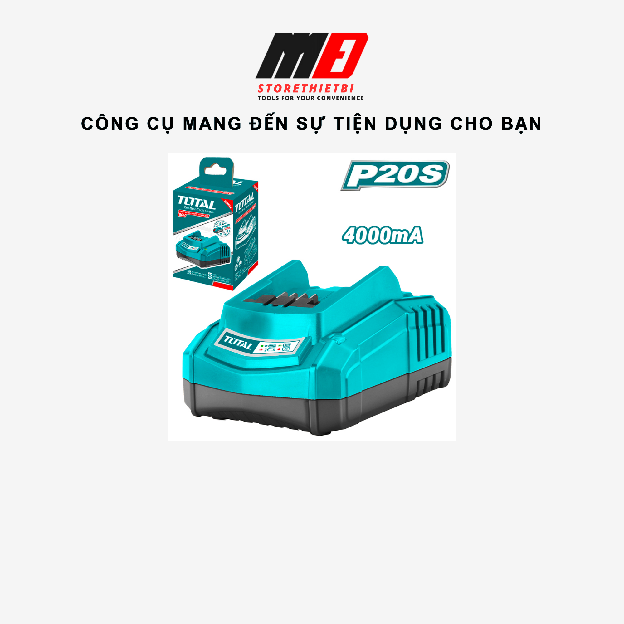 TFCLI2001-TFCLI20411 sạc pin 20v và 20Vx4Ah sạc nhanh Total