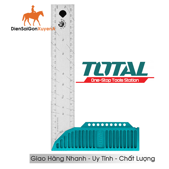 Thước ke thước đo góc vuông 300mm 12inch total tmt61126
