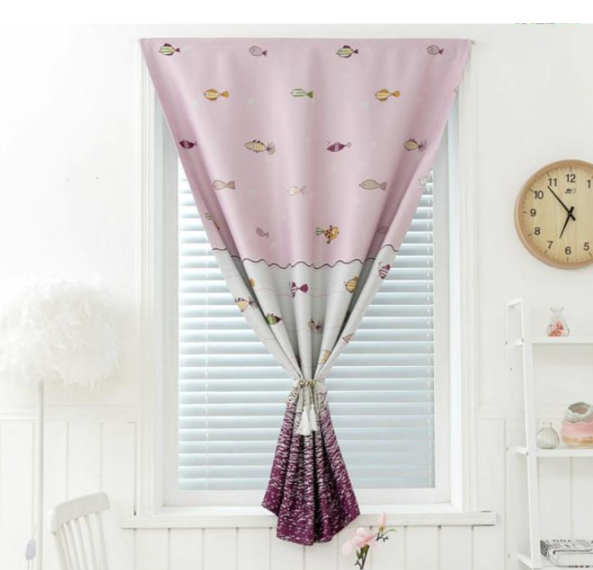 Rèm dán cửa không cần thanh treo size 1m x 2m