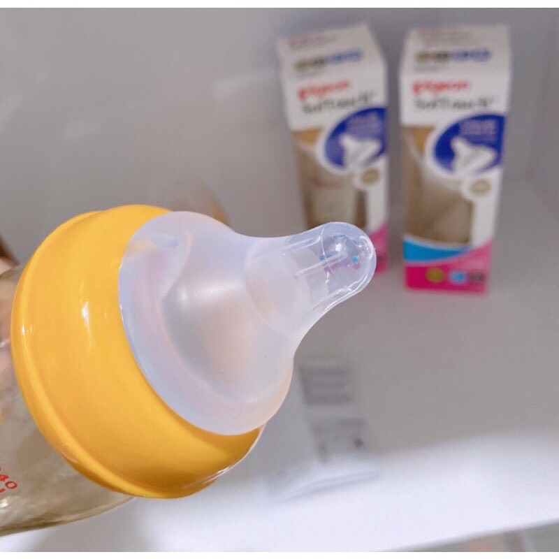 Bình sữa pigeon Softouch nhập khẩu 160ml/240ml cho bé