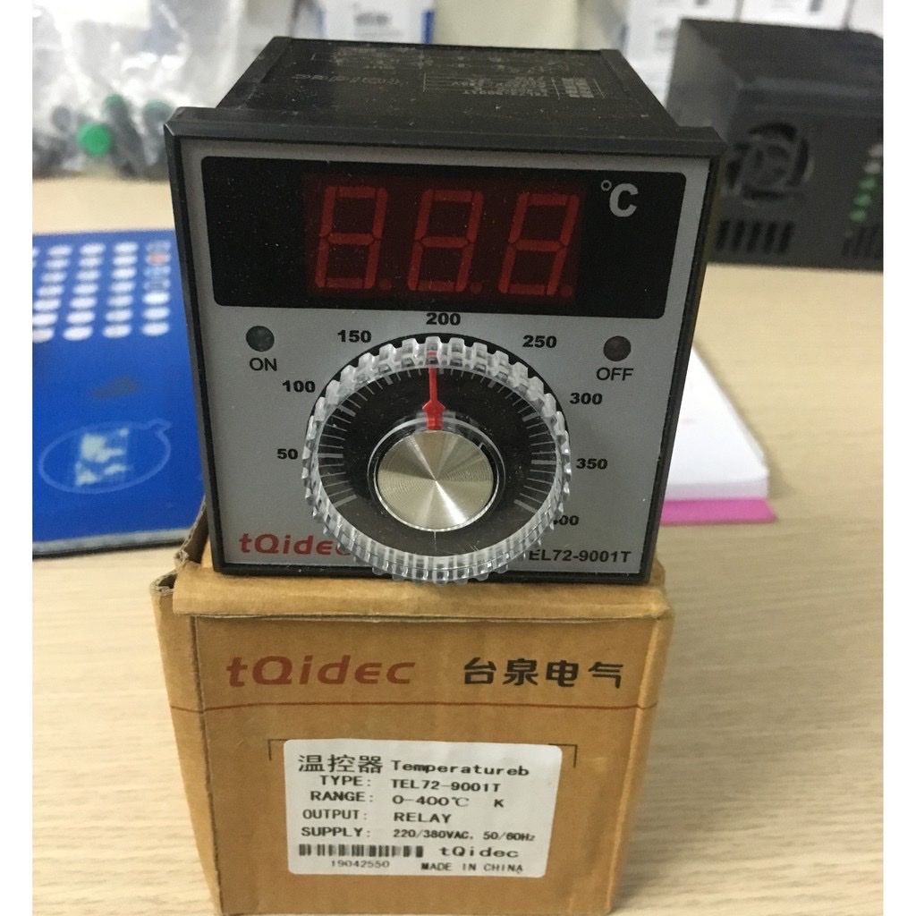 Đồng hồ nhiệt độ tel72-9001 điện áp 220v và 380v