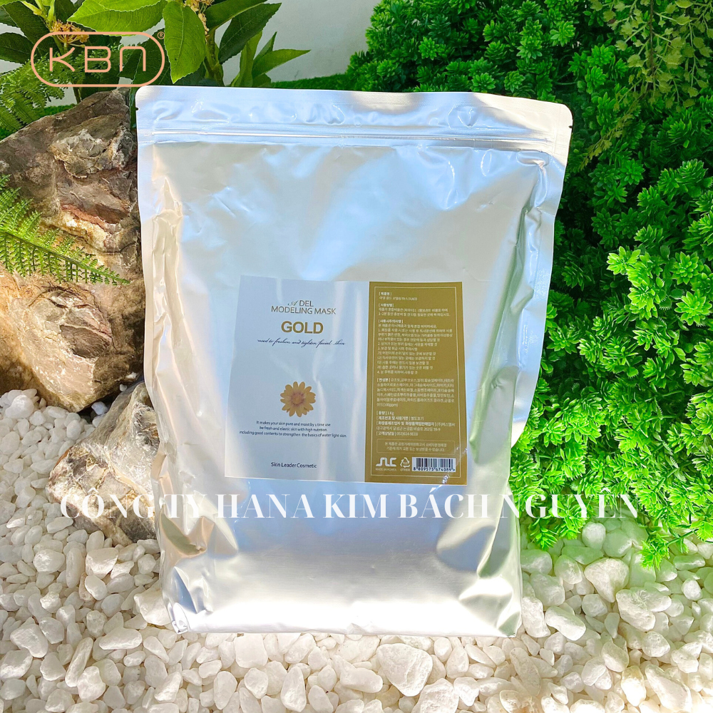 [KHUYẾN MÃI] Bột Mặt Nạ Dẻo Vàng 24K Cho Da Nhạy Cảm Trắng Sáng ADEL Hàn Quốc 1kg