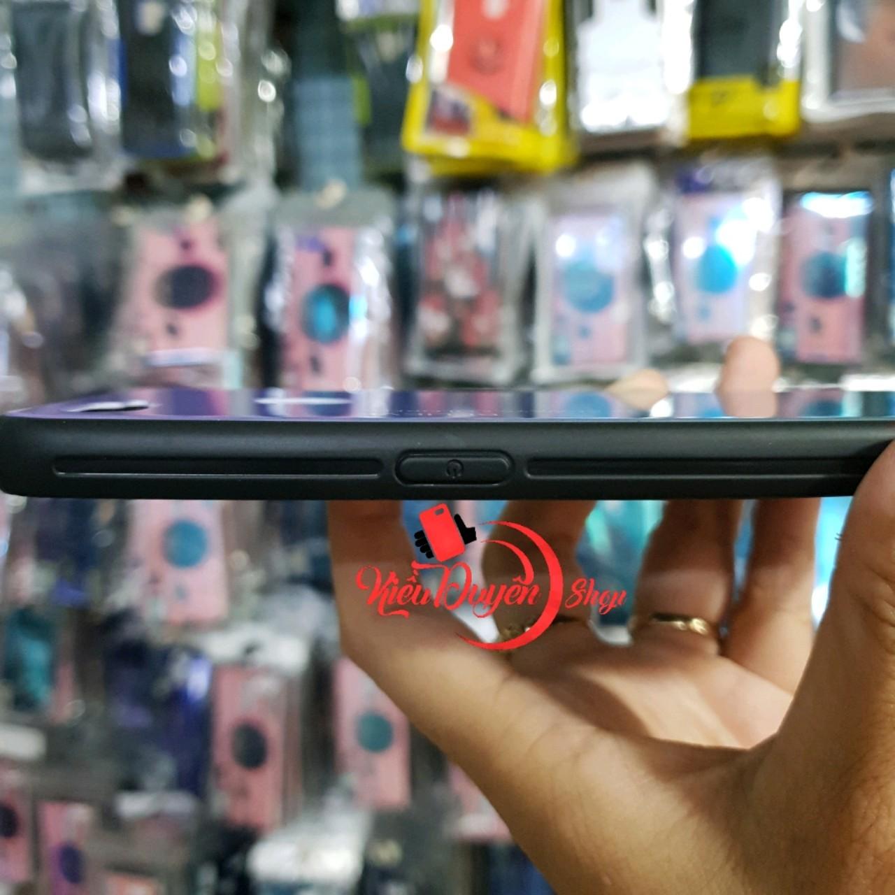 Ốp lưng Oppo F9,ốp lưng kính đa sắc