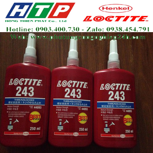 Keo dán khóa ren loctite 243-50ml