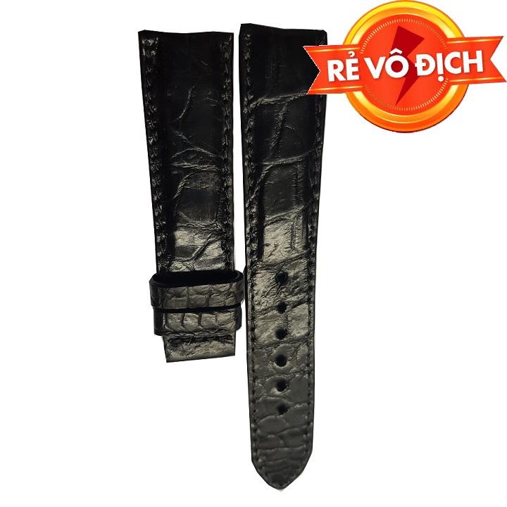 Dây đồng hồ da cá sấu ruby luxury rls-ddh