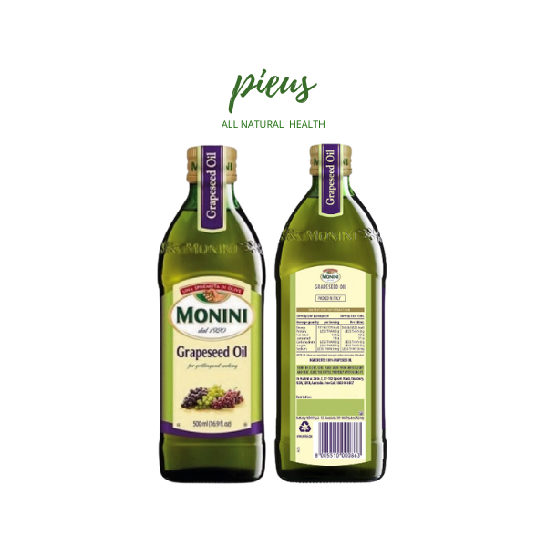 Dầu Hạt Nho | Grapeseed Oil Monini 500 ml