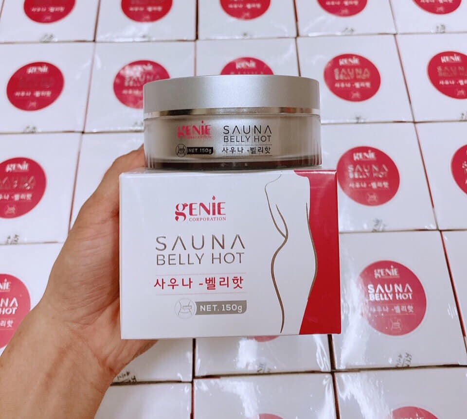 Kem Massage Tan Mỡ Genie Sauna Belly Hàn Quốc