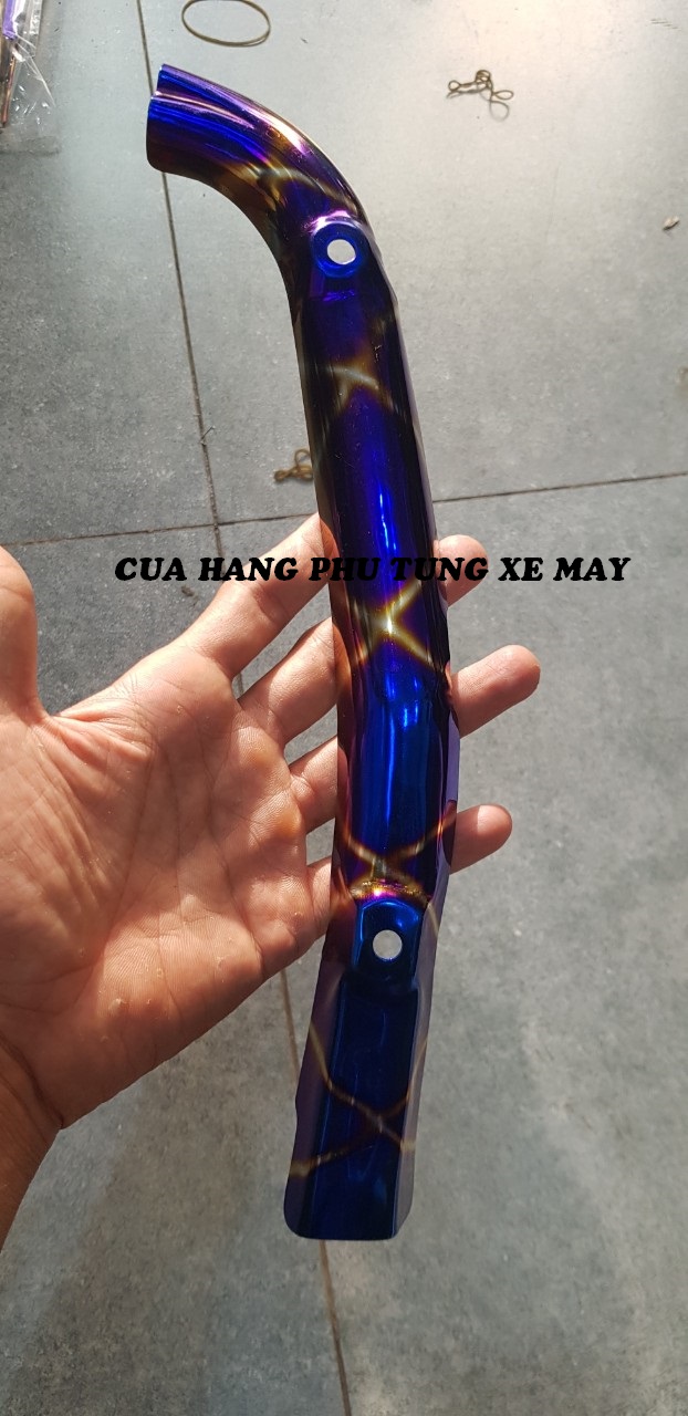 Che cổ pô xe Wave RS/ Wave Alpha 2010 - 2016 titan