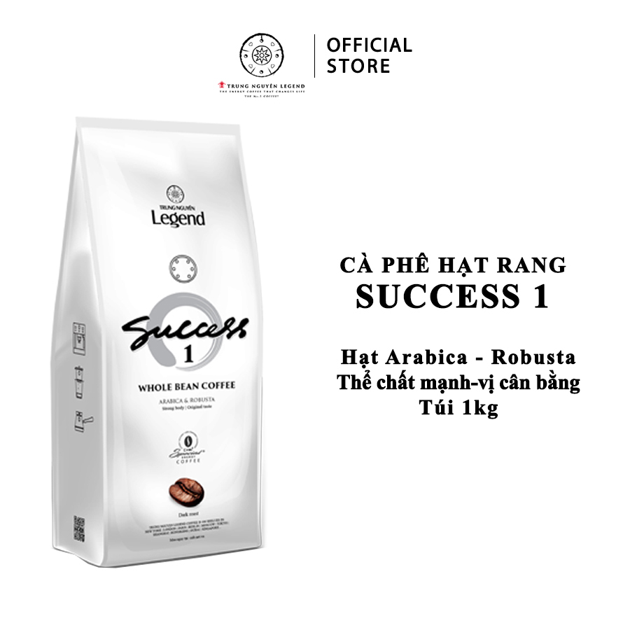 Cà phê hạt Trung Nguyên Legend Success 1.