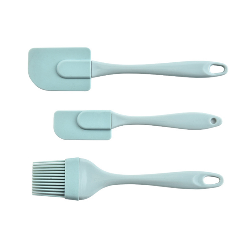 Bộ 3 dụng cụ làm bánh bằng silicon phới cọ trộn bột