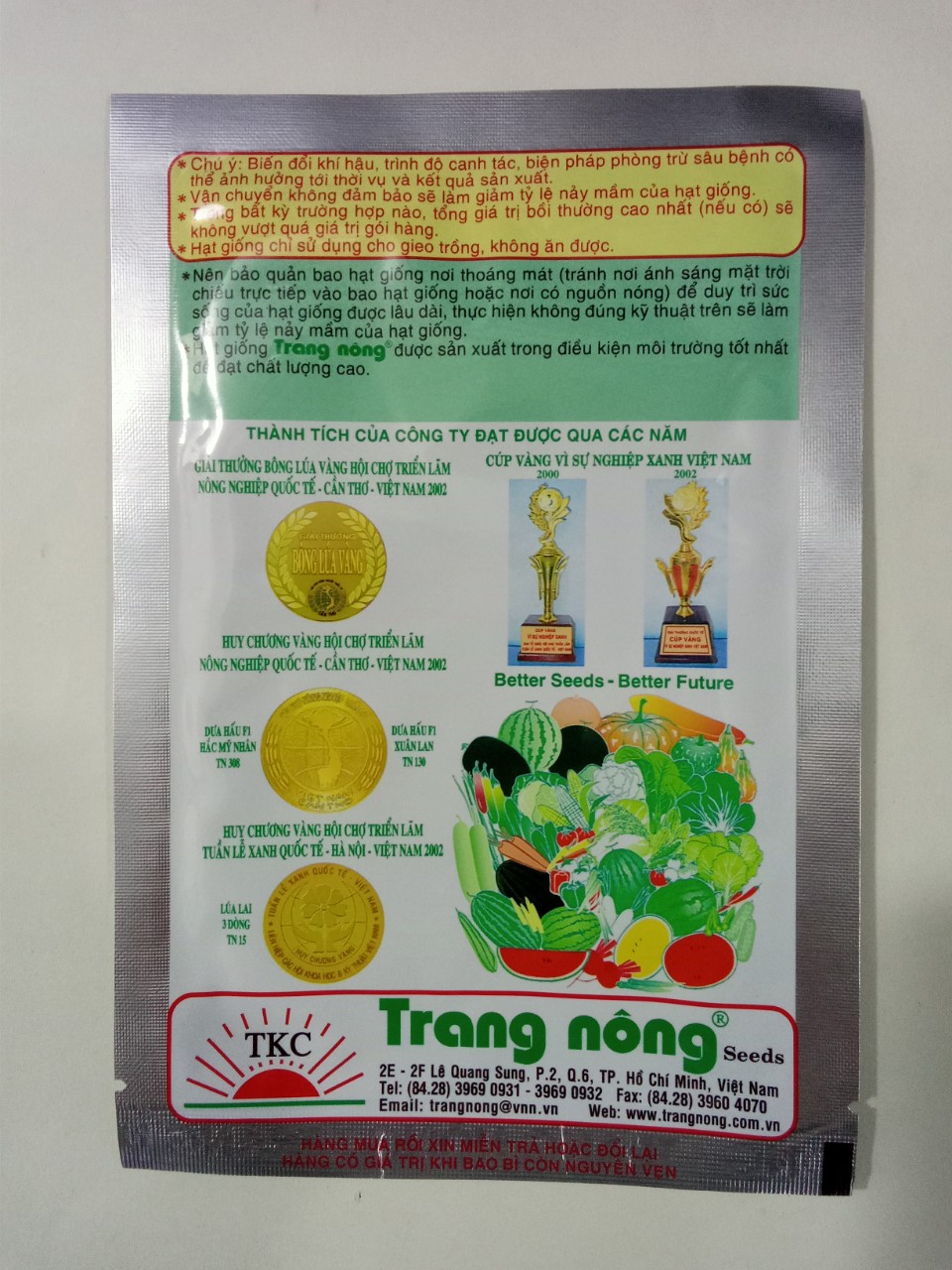 HẠT GIỐNG XÀ LÁCH TRANG NÔNG  - TN591