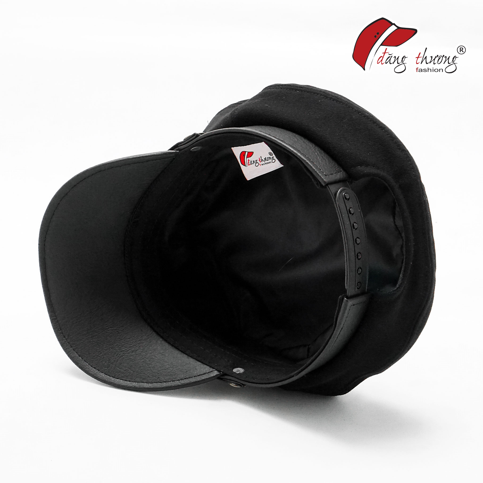 Mũ nón baker boy cap huy hiệu đầu lâu cá tính