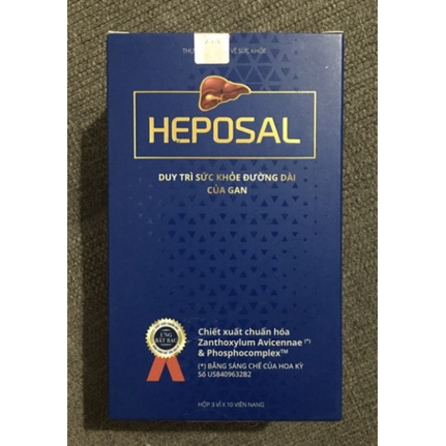 HEPOSAL- phục hồi sức khỏe của gan.