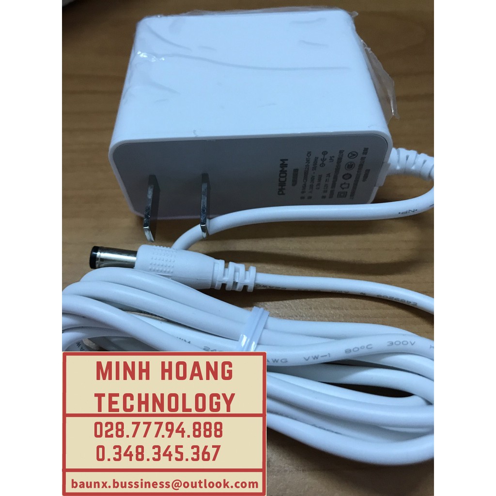 [HCM]Nguồn DC 12V  cho Camera Wifi Pc...