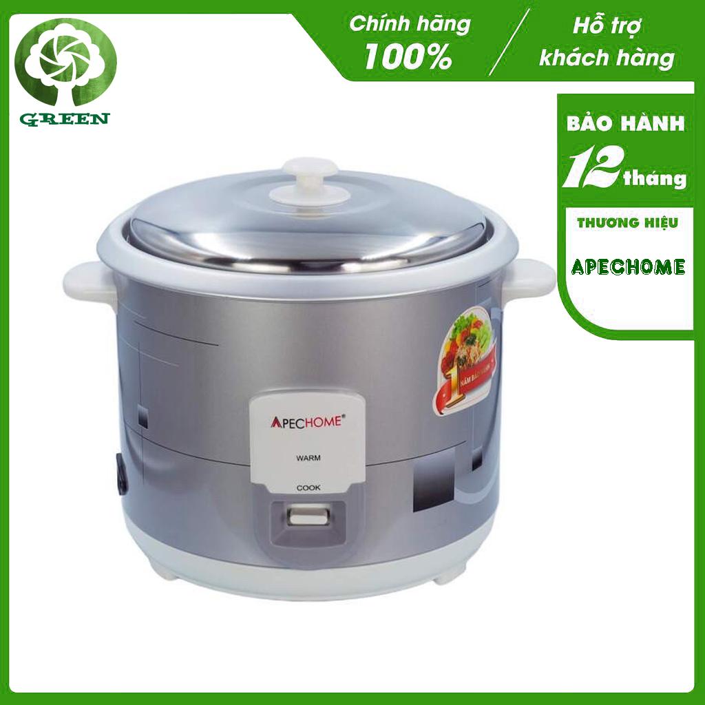 Nồi cơm điện nắp rời Apechome APH-RC28 2,8 lít ( Hàng chính hãng - bảo hành 12 tháng)