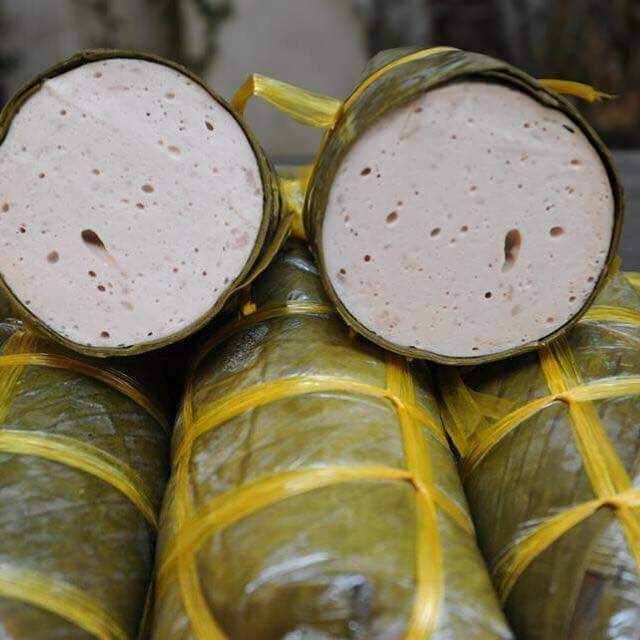 chả lụa lá chuối ngon dẻo 500gram/ đòn