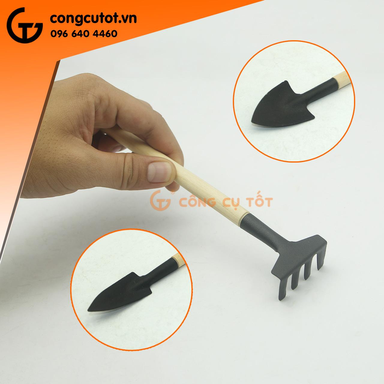 Bộ 3 cuốc xẻng trồng cây mini