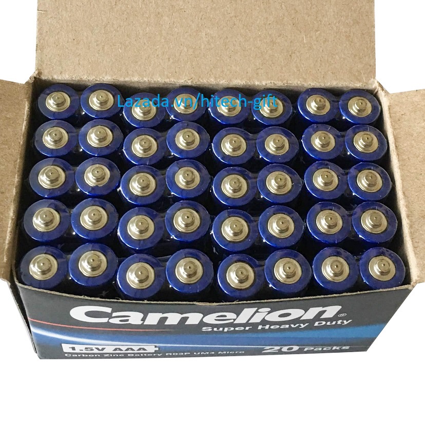 [Chính Hãng]Pin Tiểu AAA (3A, Nhỏ) Camelion Hộp 40 Viên 1.5V