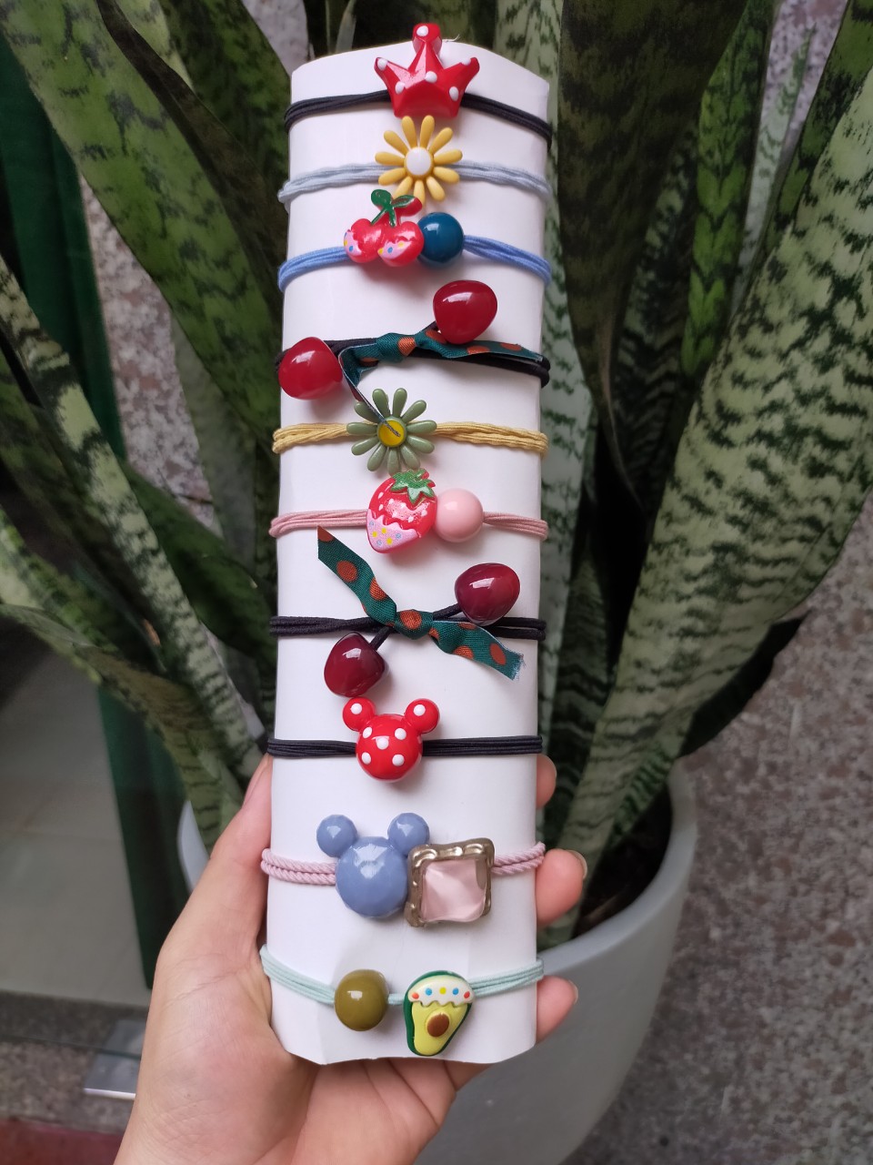 Sét 10 Cột Tóc Phong Cách Hàn Quốc Siêu Dễ Thương