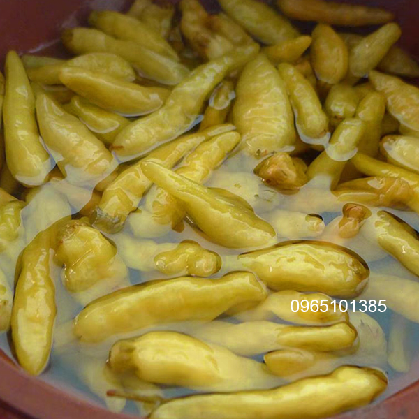 Ớt xanh ngâm 1kg Tứ Xuyên