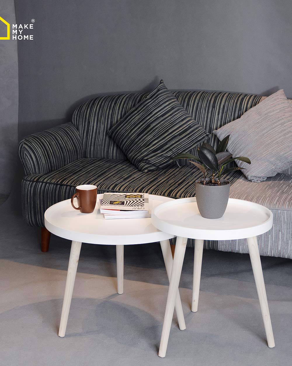 [HCM]Bàn Trà Sofa Tròn Soza