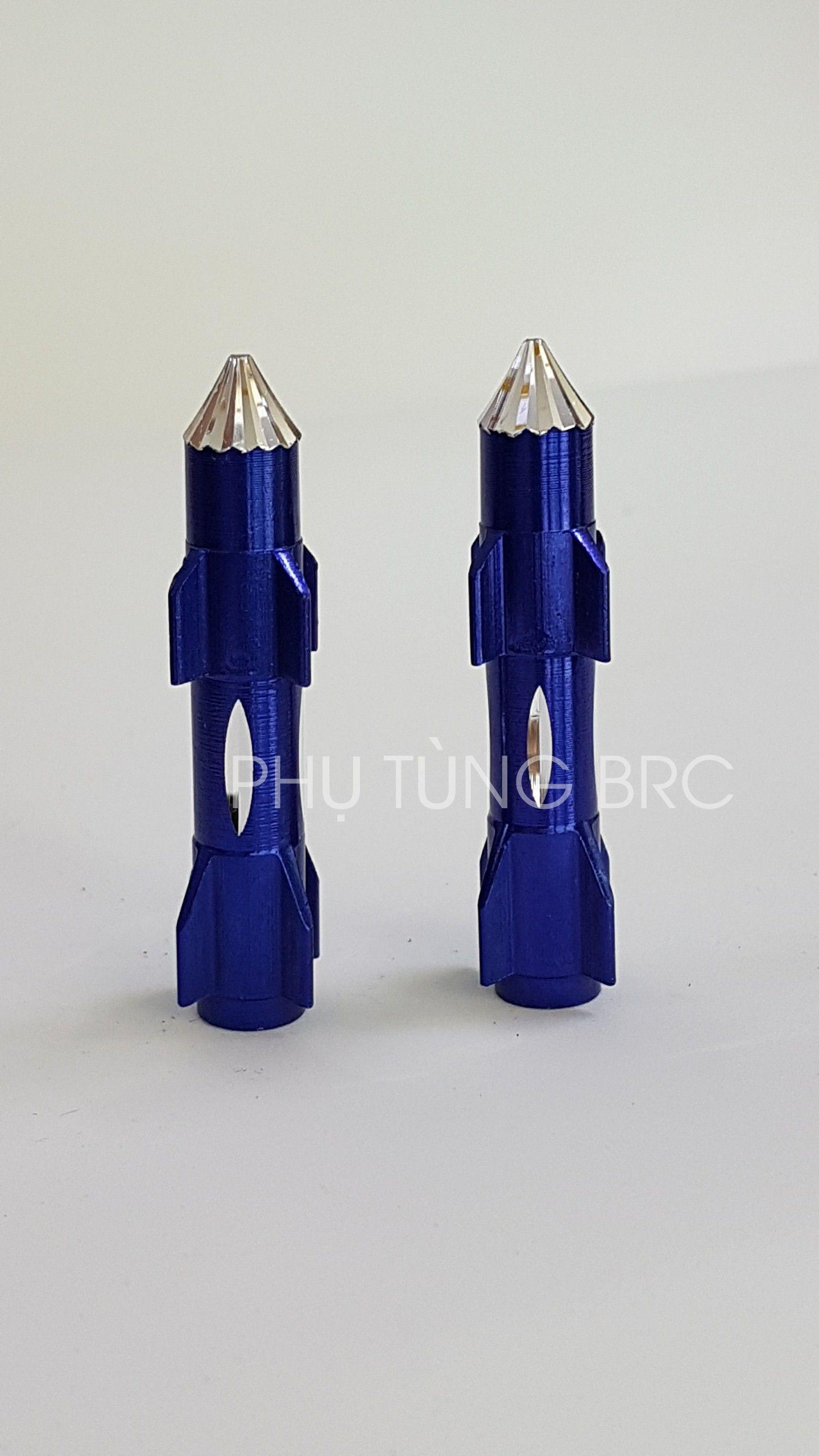 Đầu chụp đủa thắng xe máy kiểu hỏa tiễn ( 2 chiếc ).