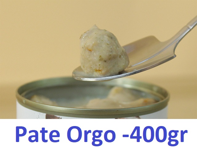 Hanpet - Pate chó dạng Lon 400gr (3 loại) Thức ăn mềm cho mọi loại chó - Thịt hộp chó