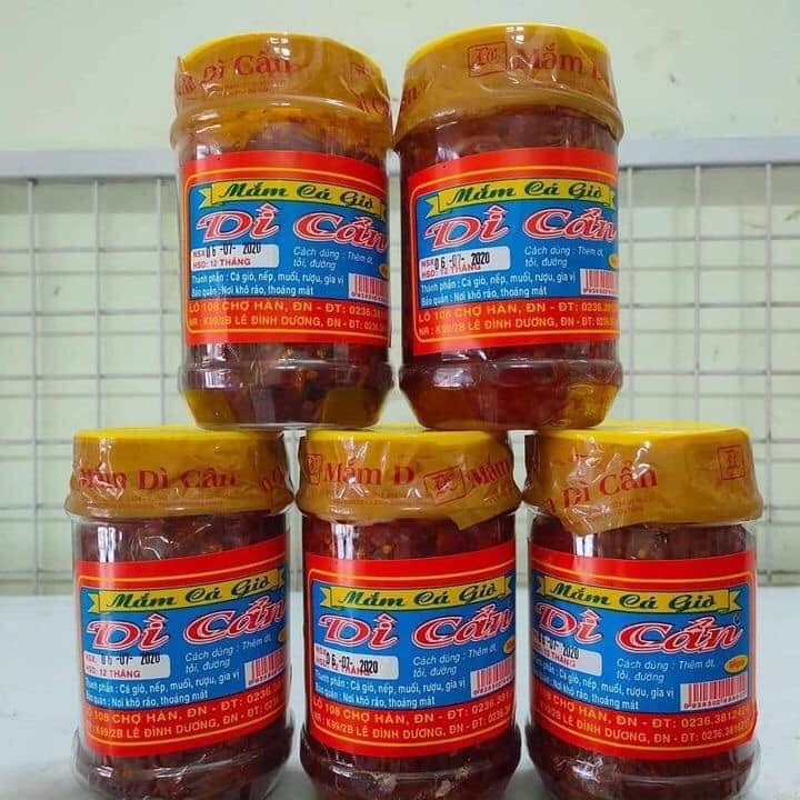 Mắm Cá Rò (Cá Giò) Dì Cẩn Đặc Sản Đà Nẵng Hủ 500g