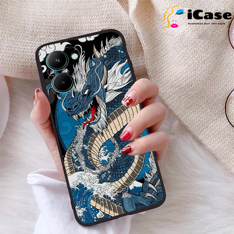 Ốp lưng Realme C33 viền dẻo TPU BST Rong