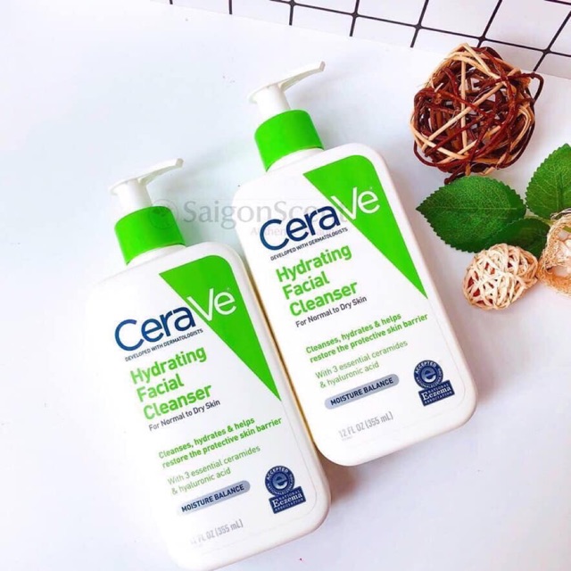 [HCM]Sửa Rửa Mặt Dành Cho Da Khô Cerave  473ml