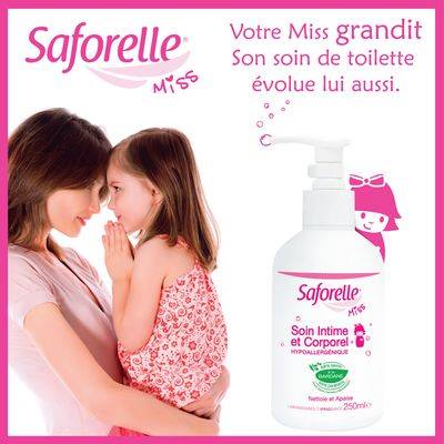 Dung Dịch Vệ Sinh Bé Gái SAFORELLE MISS (100ml)