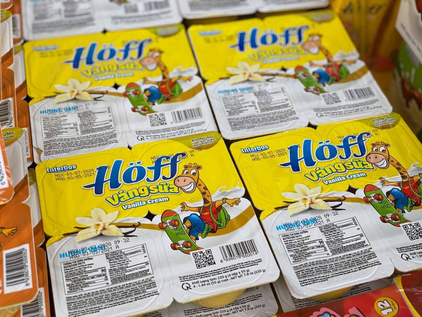 Váng sữa vị Vani Hoff (4 vỉ - 16 hộp)