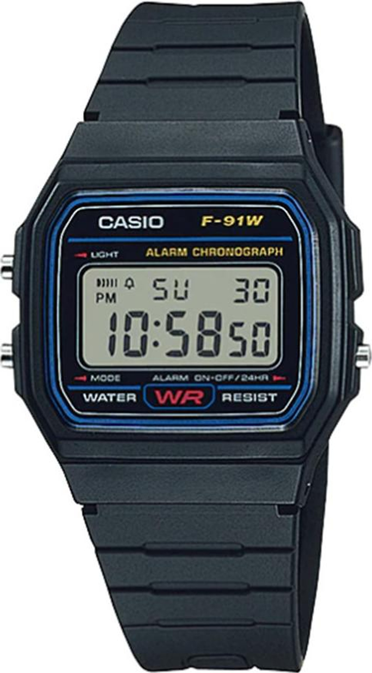 Đồng hồ nam dây nhựa casio standard f-91w-1 chính hãng - f-91w-1dg pin 7 năm