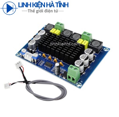 Mạch khuếch đại âm thanh xh-m543 2 kênh công suất 2x120w 12v-24v