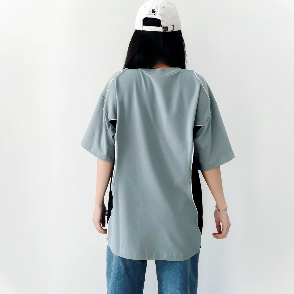 [lazsohot1 -20% đơn 99K] Áo thun Vergency nam nữ 011 BlokeCore/ Gray, white