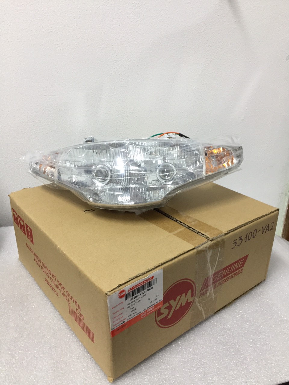Bộ Đèn Pha Xe Số Angel II SYM