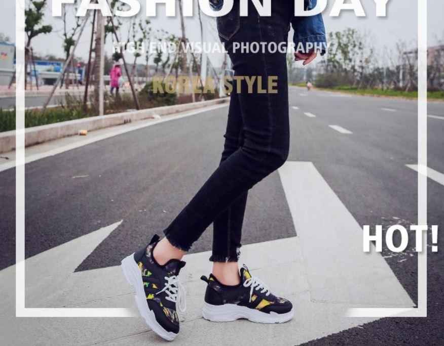 Giày Thể Thao Pha Màu NeOn Siêu Xinh