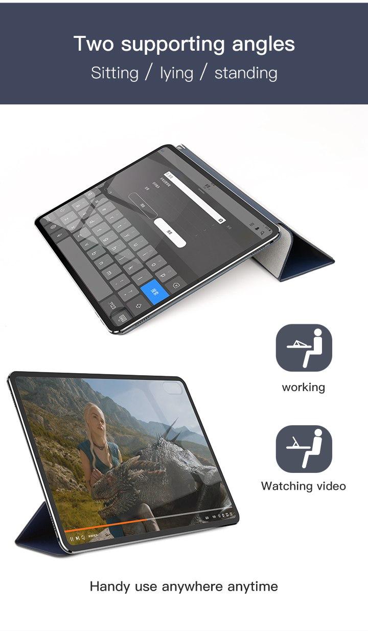 Bao da Baseus Simplism Y-Type Leather cho  iPad Pro 11/12.9 inch(2018)