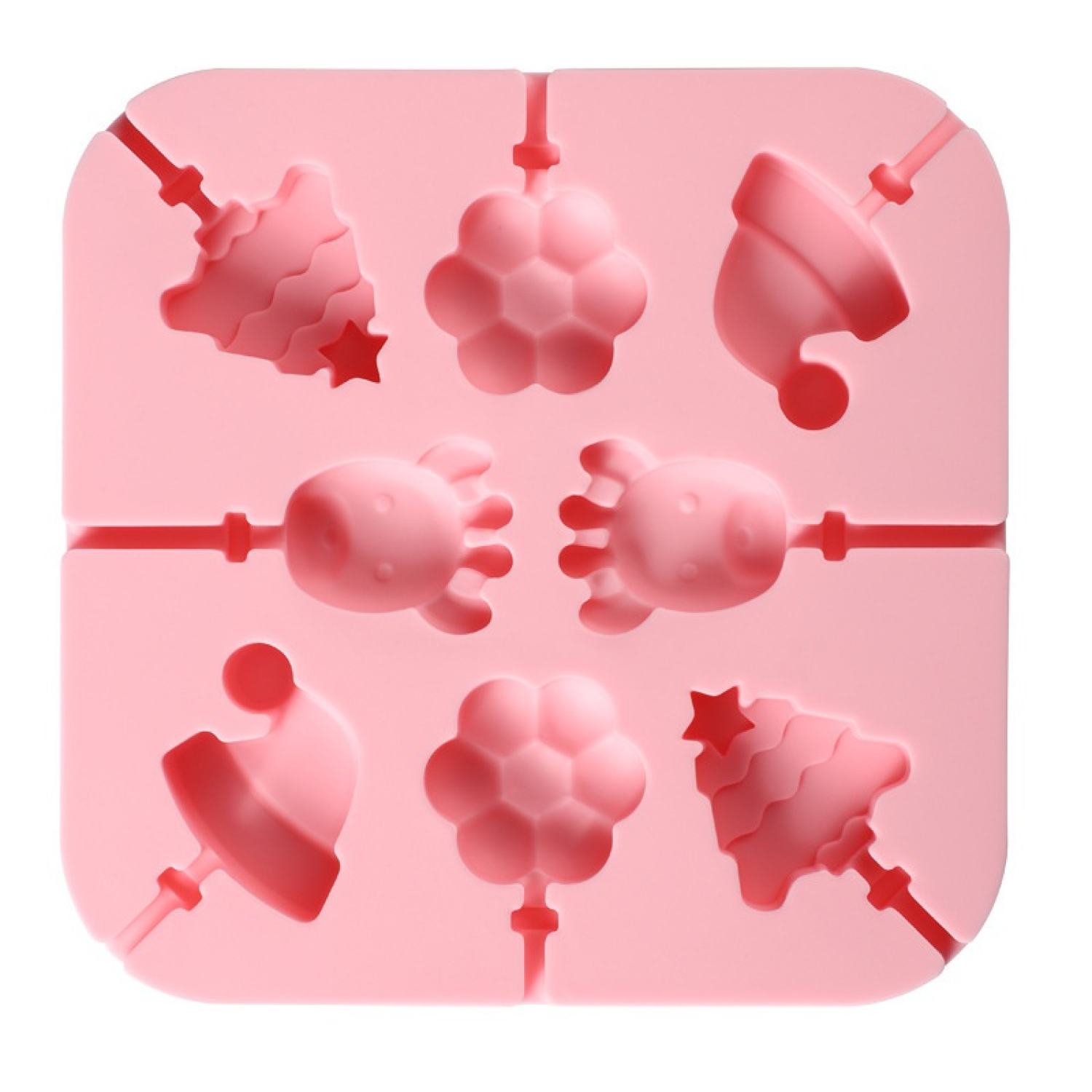 Khuôn kẹo mút silicone/ Nhiều mẫu