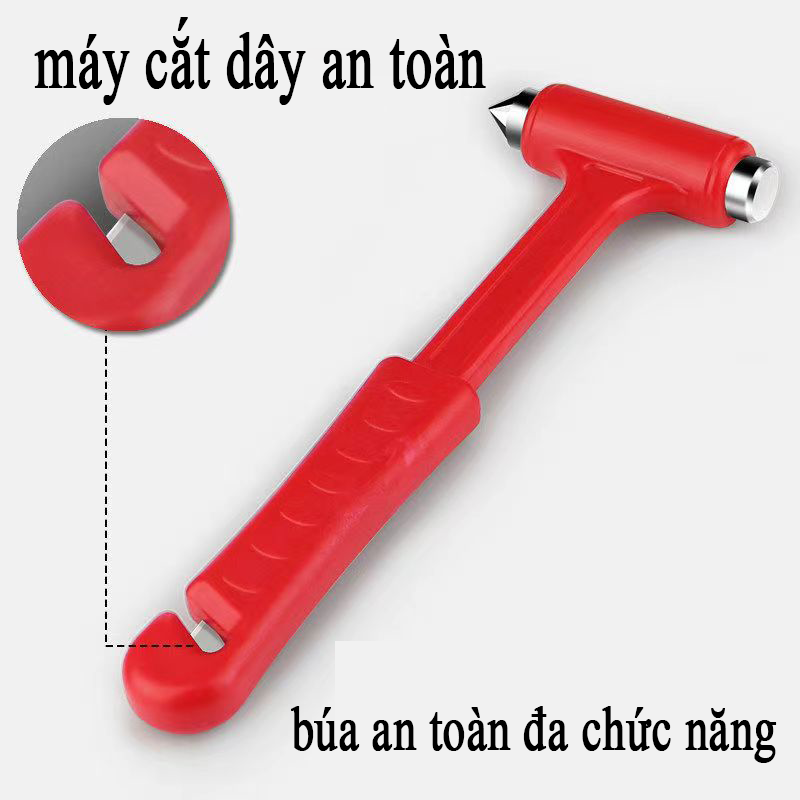 Bộ 4 mảnh） bình pccc Búa thoát Búa Thoát Hiểm Tam Giác Phản bình chửa ...